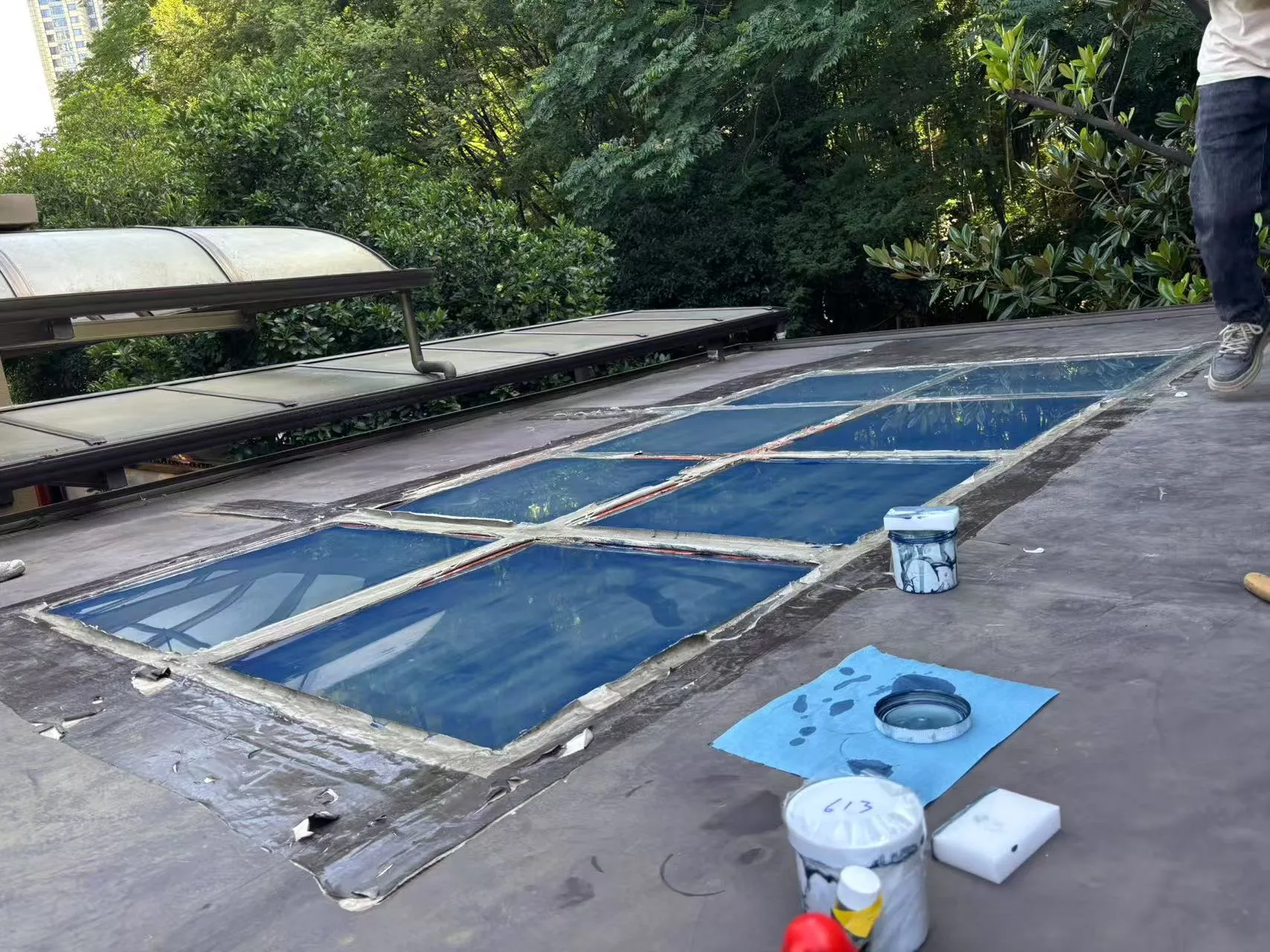 奥飞新材透明气凝胶涂料在长沙湘江壹号项目案例 7 541750063130 .pic